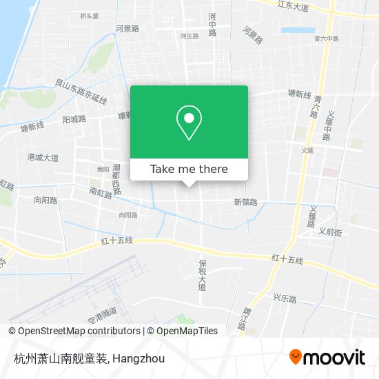 杭州萧山南舰童装 map