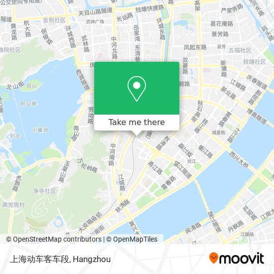 上海动车客车段 map