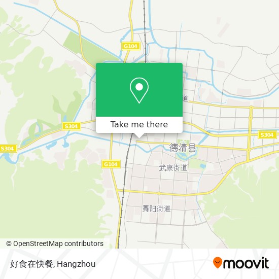 好食在快餐 map