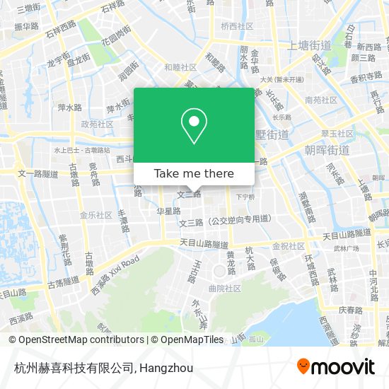 杭州赫喜科技有限公司 map