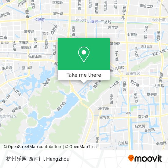 杭州乐园-西南门 map