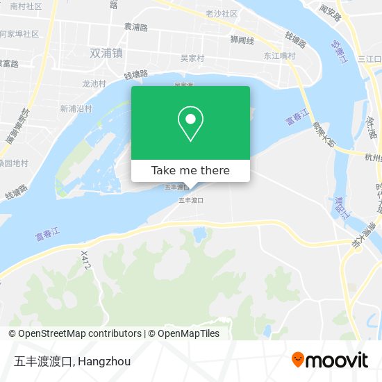 五丰渡渡口 map