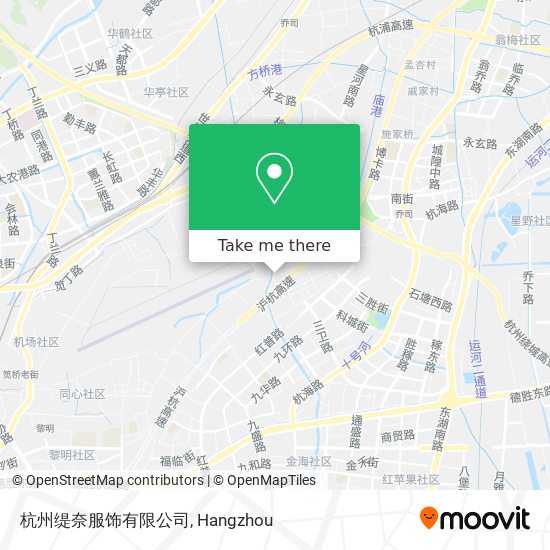 杭州缇奈服饰有限公司 map