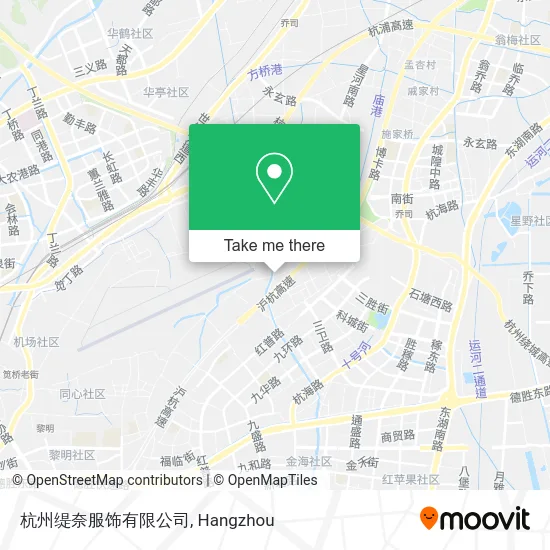 杭州缇奈服饰有限公司 map