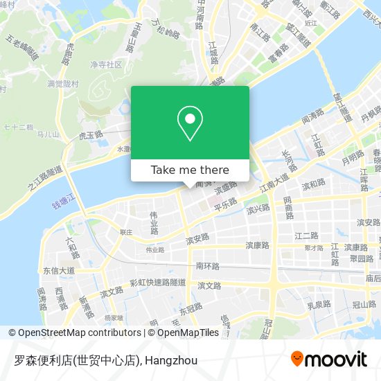 罗森便利店(世贸中心店) map