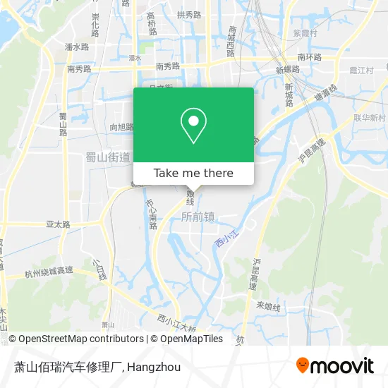 萧山佰瑞汽车修理厂 map