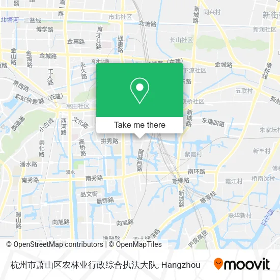 杭州市萧山区农林业行政综合执法大队 map