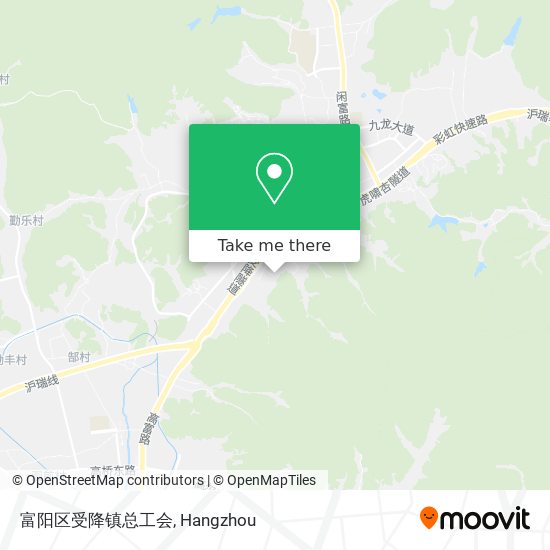 富阳区受降镇总工会 map