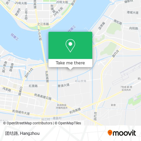 团结路 map
