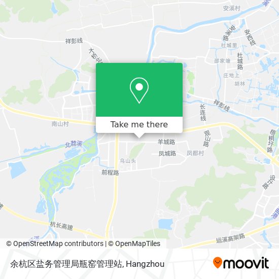 余杭区盐务管理局瓶窑管理站 map