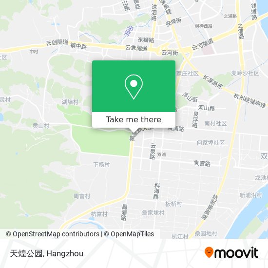 天煌公园 map