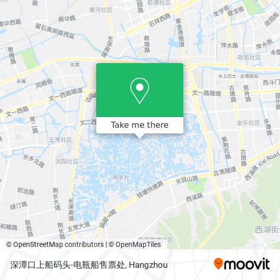 深潭口上船码头-电瓶船售票处 map