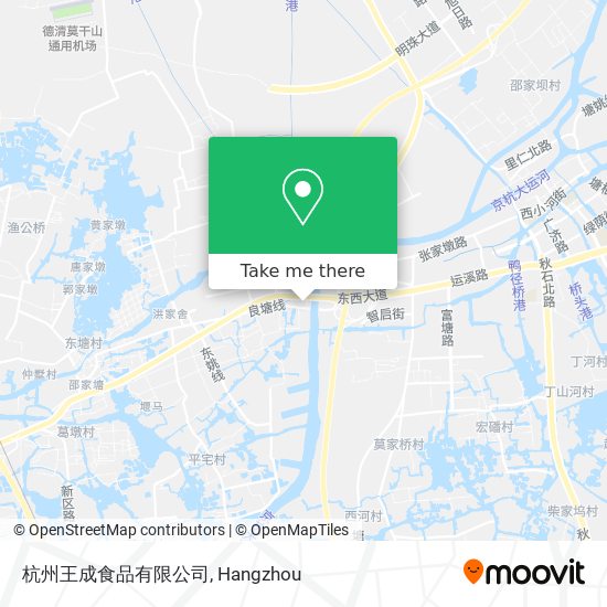 杭州王成食品有限公司 map