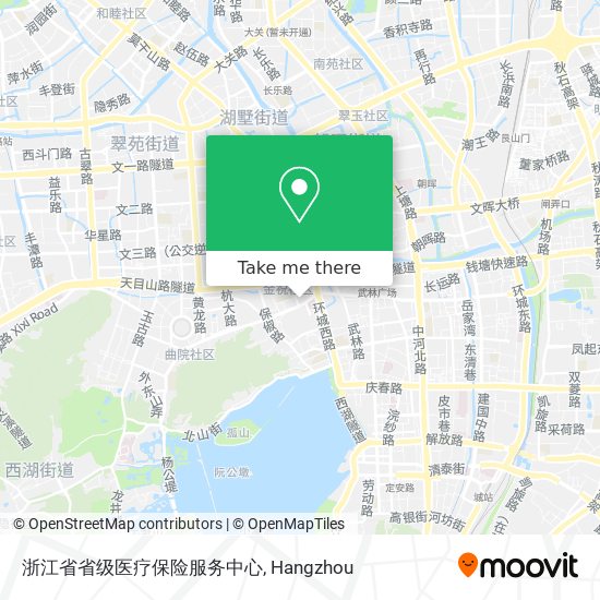 浙江省省级医疗保险服务中心 map