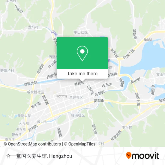 合一堂国医养生馆 map