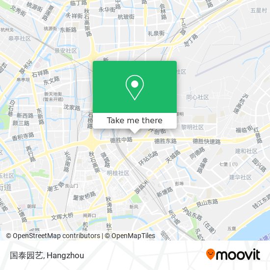 国泰园艺 map