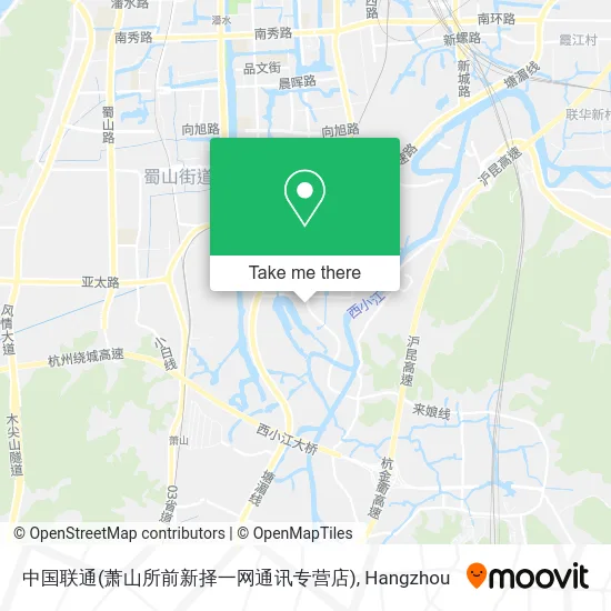 中国联通(萧山所前新择一网通讯专营店) map