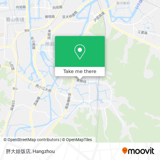 胖大姐饭店 map