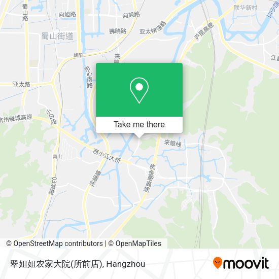 翠姐姐农家大院(所前店) map