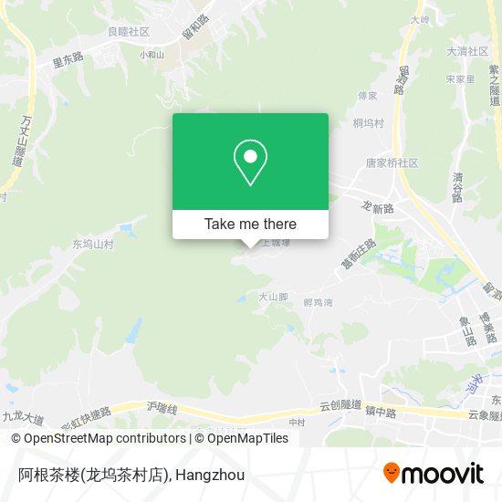 阿根茶楼(龙坞茶村店) map