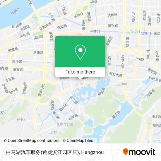 白马湖汽车服务(途虎滨江园区店) map