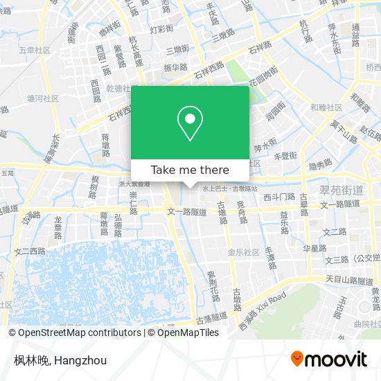 枫林晚 map