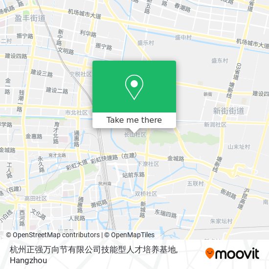 杭州正强万向节有限公司技能型人才培养基地 map
