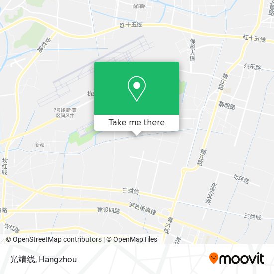 光靖线 map