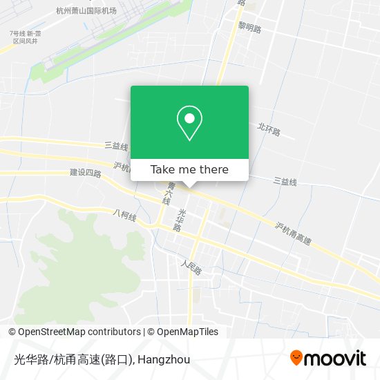 光华路/杭甬高速(路口) map