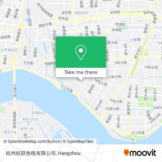 杭州杭联热电有限公司 map