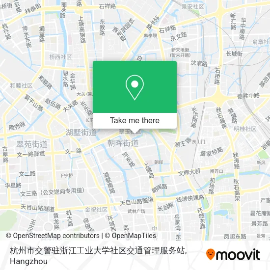 杭州市交警驻浙江工业大学社区交通管理服务站 map