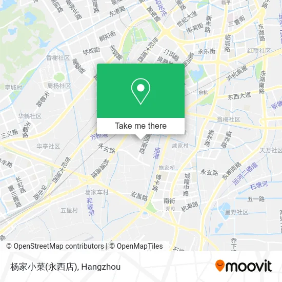 杨家小菜(永西店) map