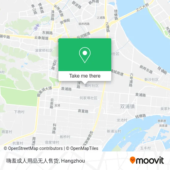嗨羞成人用品无人售货 map