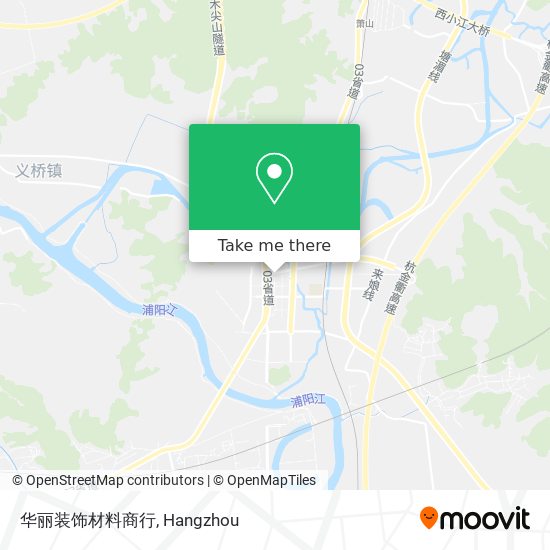 华丽装饰材料商行 map