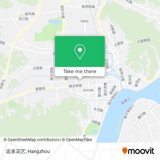 追束花艺 map
