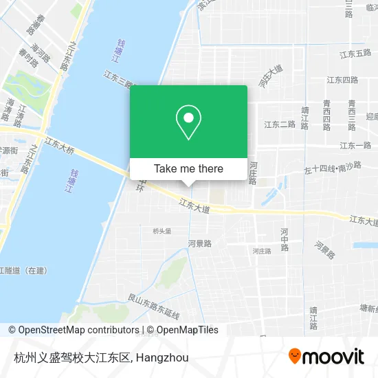 杭州义盛驾校大江东区 map