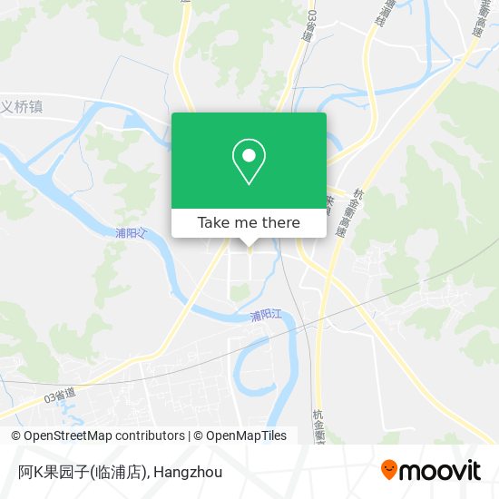 阿K果园子(临浦店) map