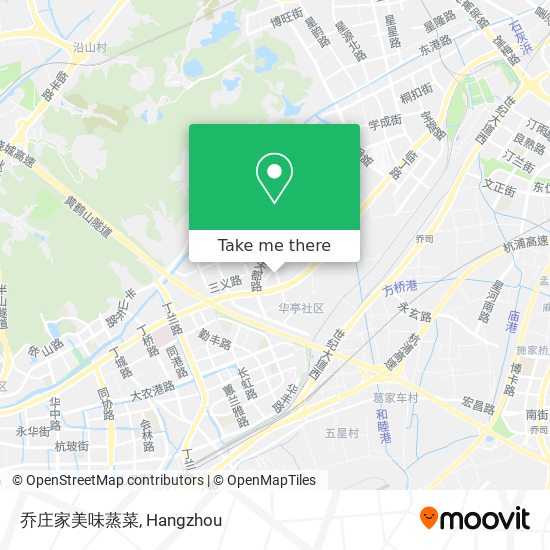 乔庄家美味蒸菜 map