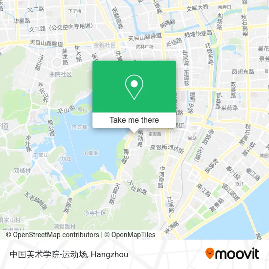 中国美术学院-运动场 map