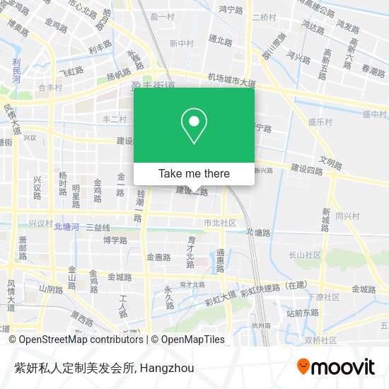 紫妍私人定制美发会所 map