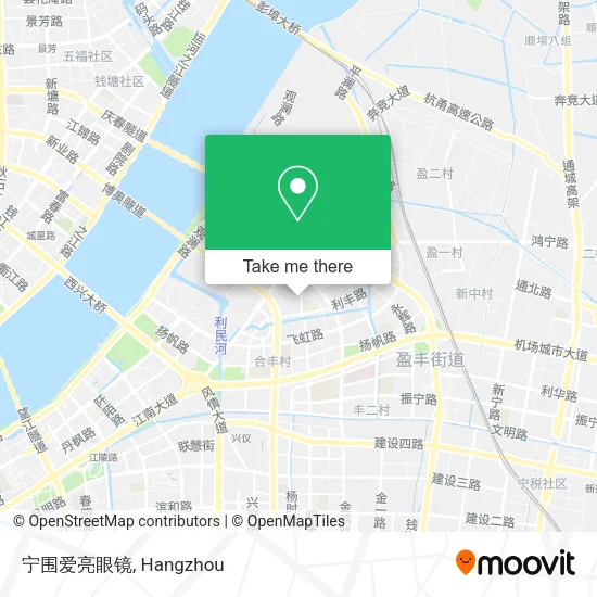 宁围爱亮眼镜 map