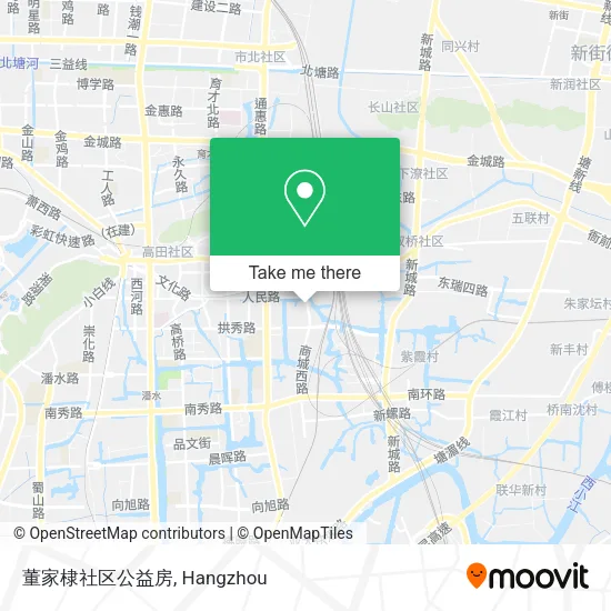 董家棣社区公益房 map