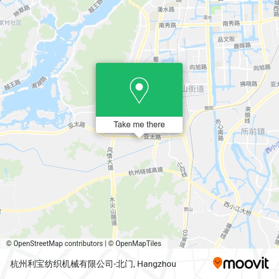 杭州利宝纺织机械有限公司-北门 map