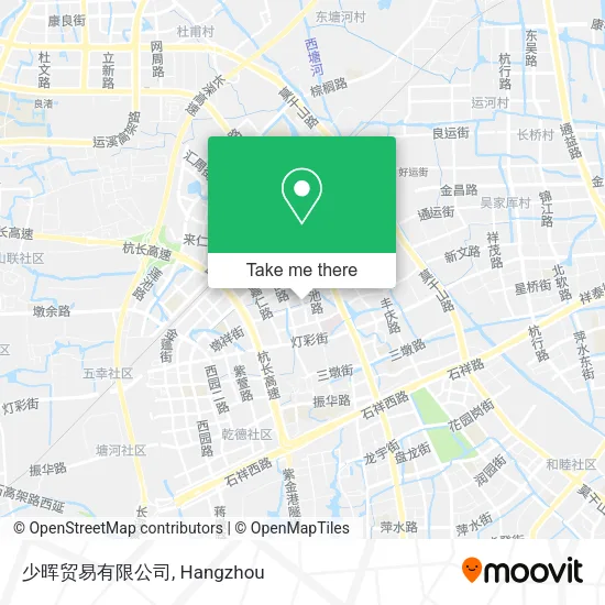 少晖贸易有限公司 map