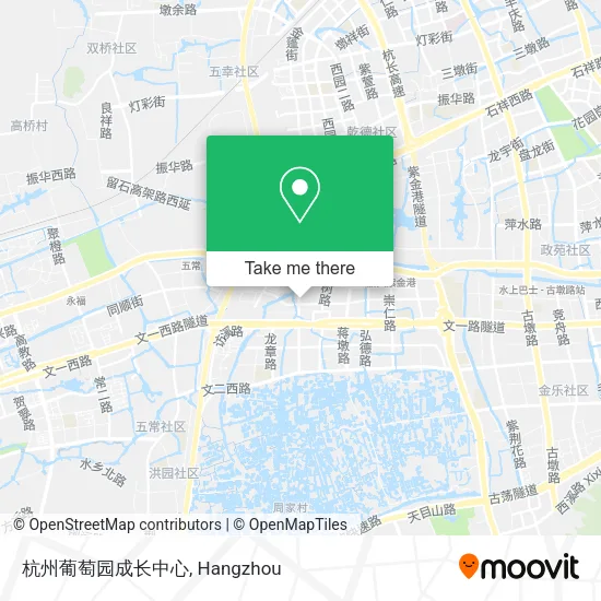 杭州葡萄园成长中心 map