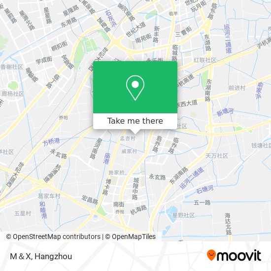 M＆X map