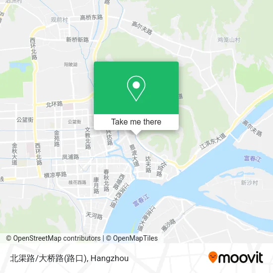 北渠路/大桥路(路口) map