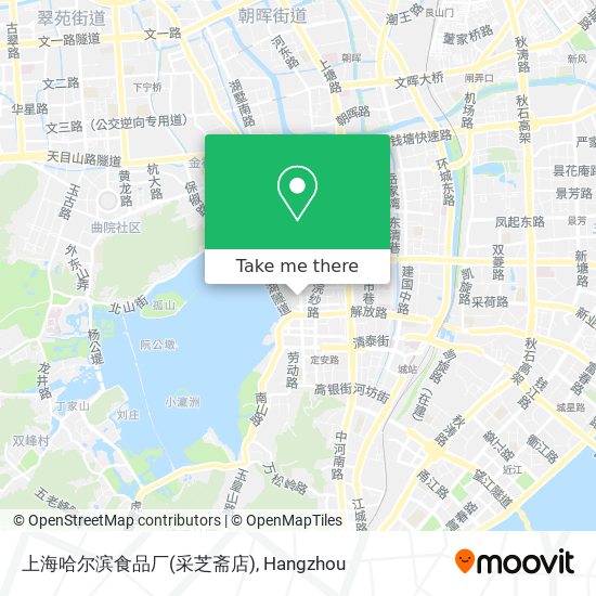 上海哈尔滨食品厂(采芝斋店) map
