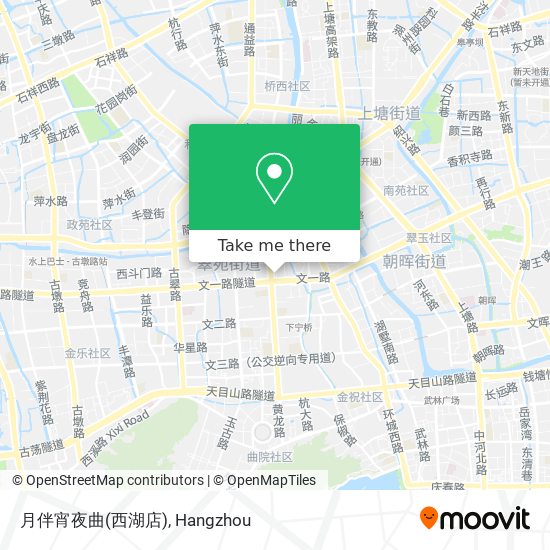 月伴宵夜曲(西湖店) map