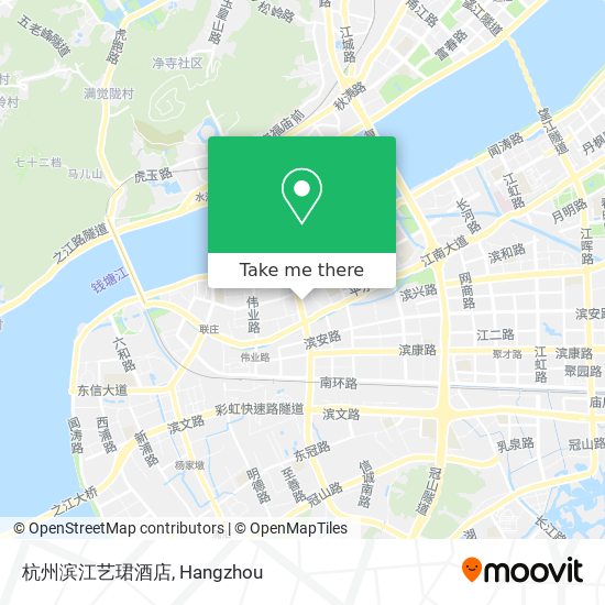 杭州滨江艺珺酒店 map